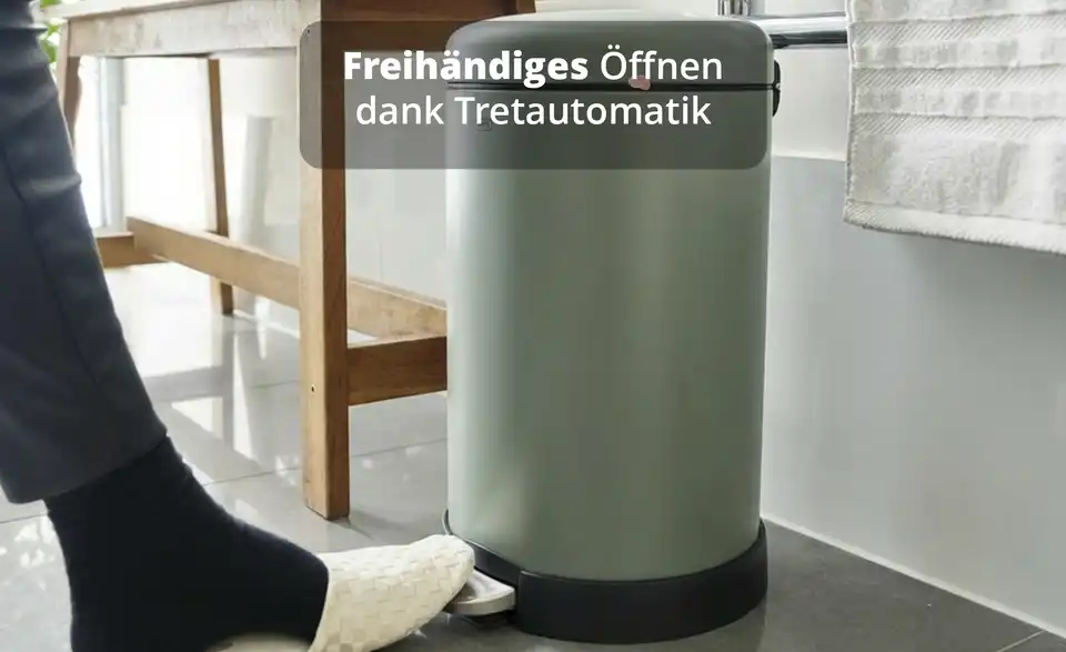 KHG Abfalleimer, Bild mit Text