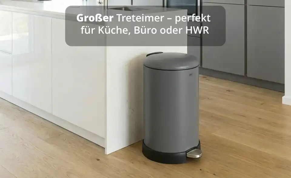 KHG Abfalleimer, Bild mit Text