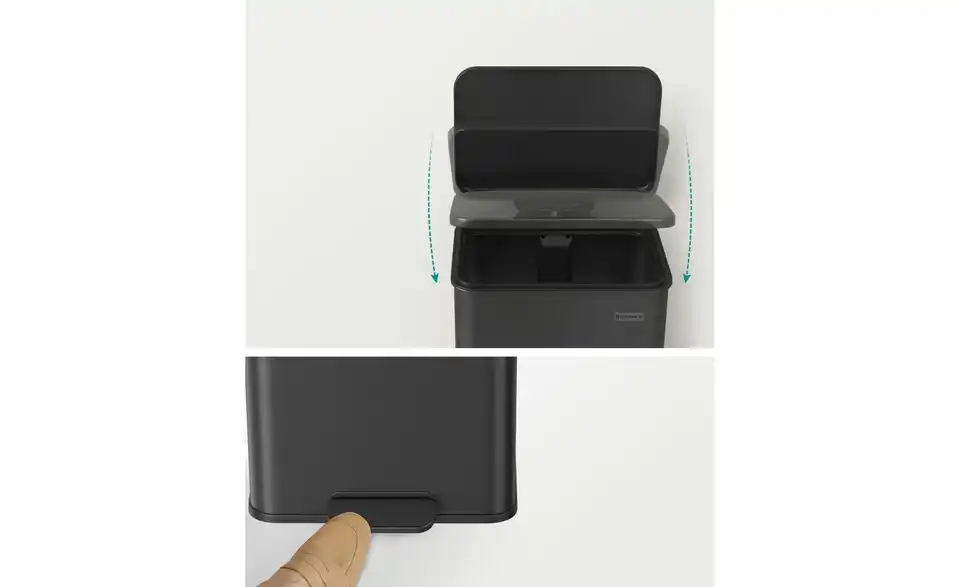 Mülleimer, Detailansicht