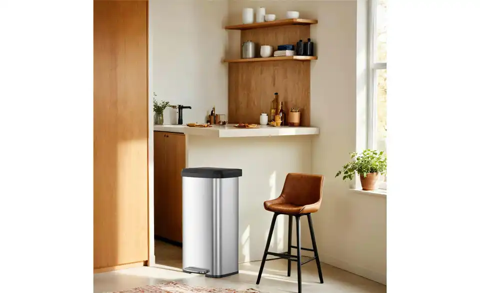 Mülleimer, in Wohnsituation