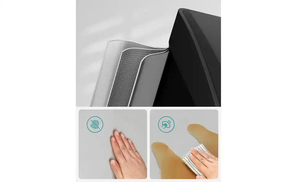 Mülleimer, Bild mit Text