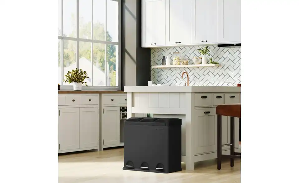 Mülleimer, in Wohnsituation