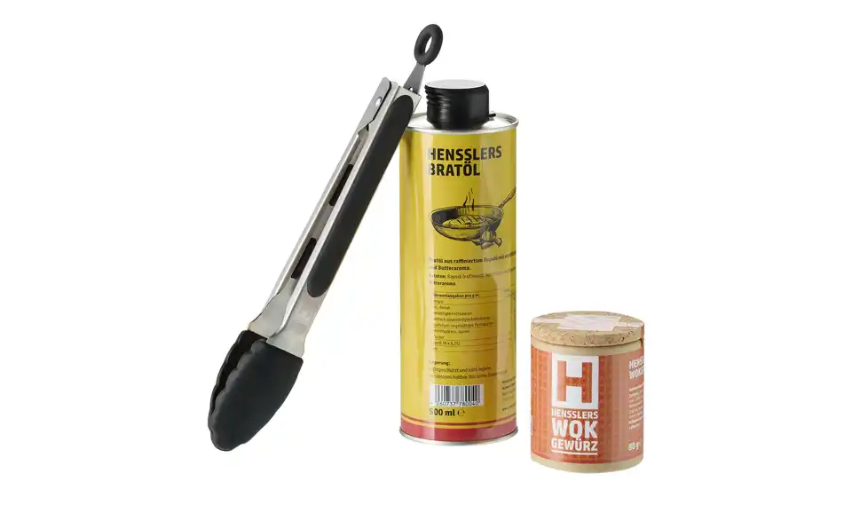 Hensslers Wok- Box, Zubehör