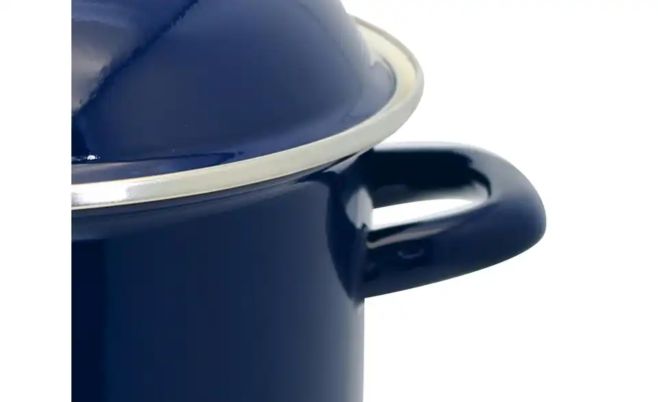 ELO Fleischtopf 16cm Royalblau, Detailansicht