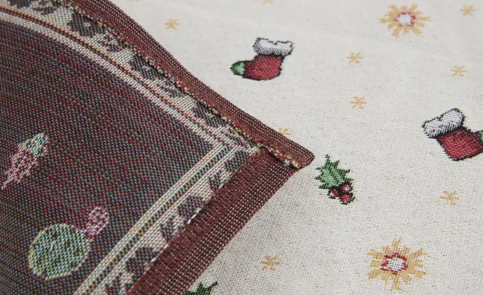Tischset Santa, Detailansicht
