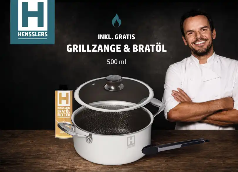 Hensslers Kochtopf, Bild mit Text