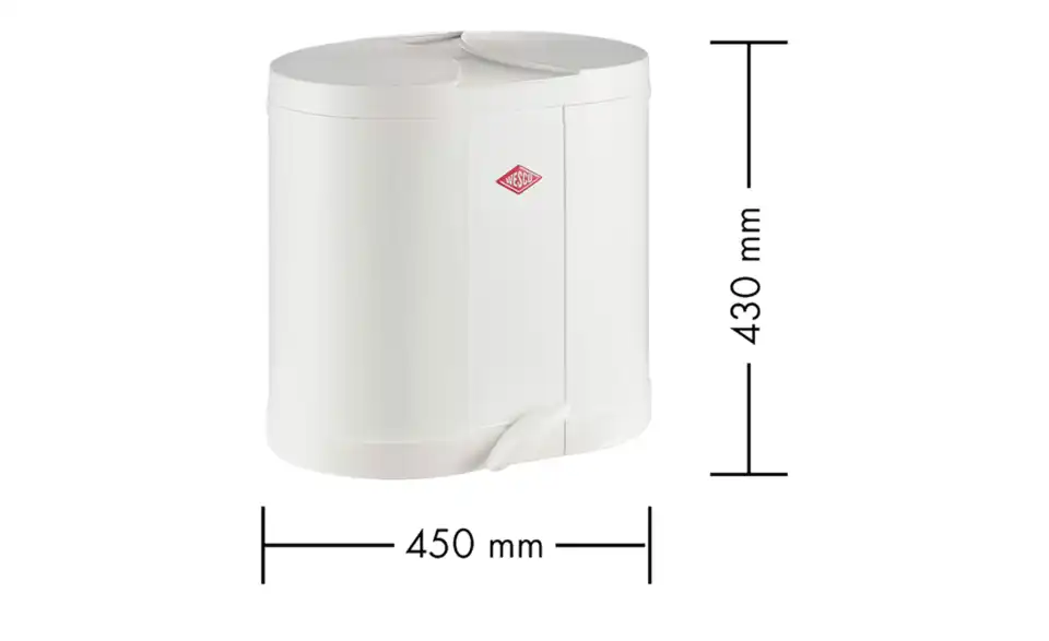 WESCO Abfallbehälter, Bemaßung