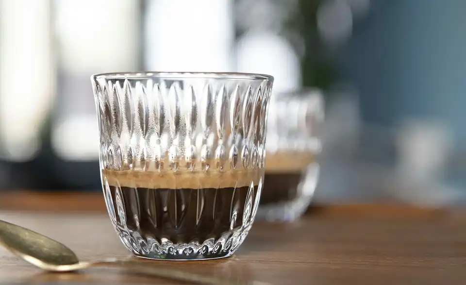 Nachtmann Espresso-Gläser Ethno Barista 2er Set, in Wohnsituation