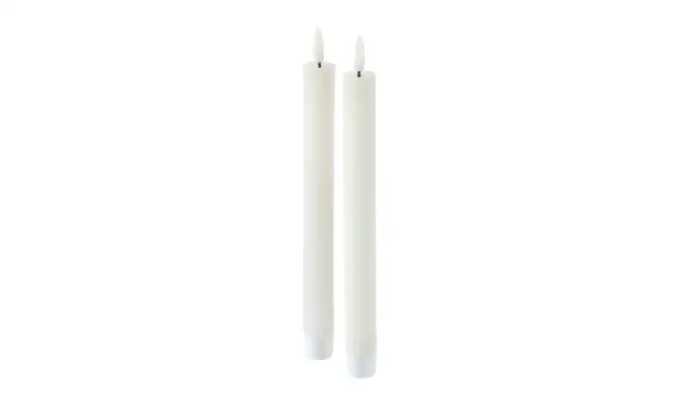 HOME STORY LED Stabkerze, 2er Set, Perspektive