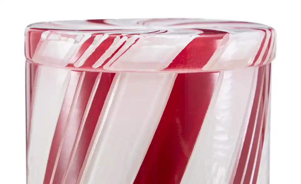 Kerzen im Glas, Detailansicht