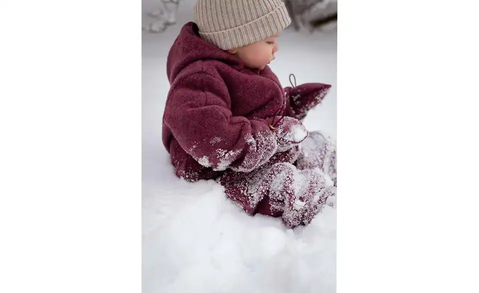 Merino Baby Overall Wollfleece, in Wohnsituation