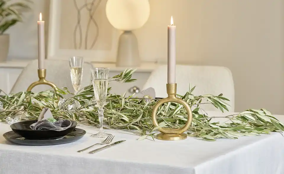 Kerzenhalter, in Wohnsituation