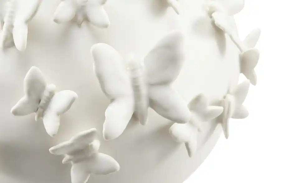 HOME STORY Vase 3D Schmetterling, Detailansicht