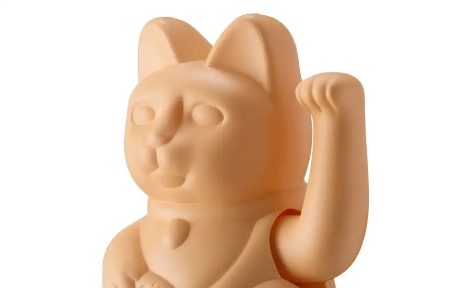Winkekatze, Detailansicht