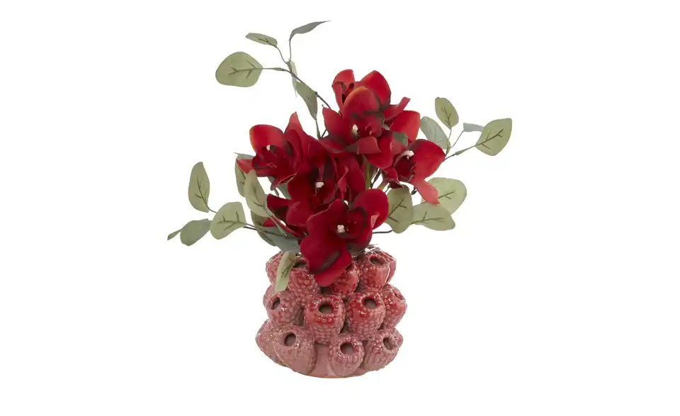 HOME STORY 3D Himbeeren Vase, in Wohnsituation