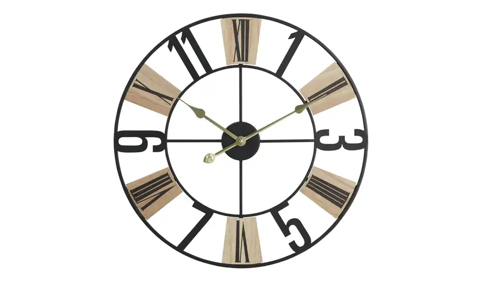 Wanduhr, Frontansicht