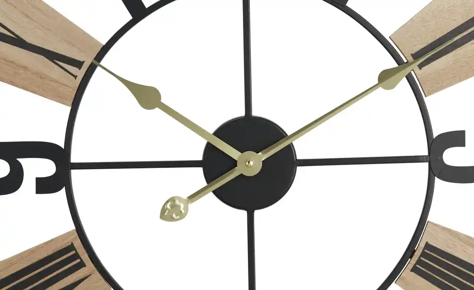 Wanduhr, Detailansicht