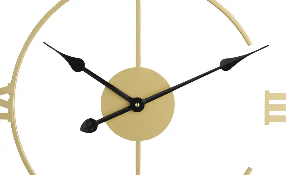 Wanduhr, Detailansicht