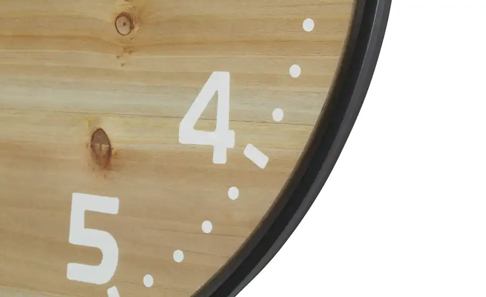 Wanduhr, Detailansicht