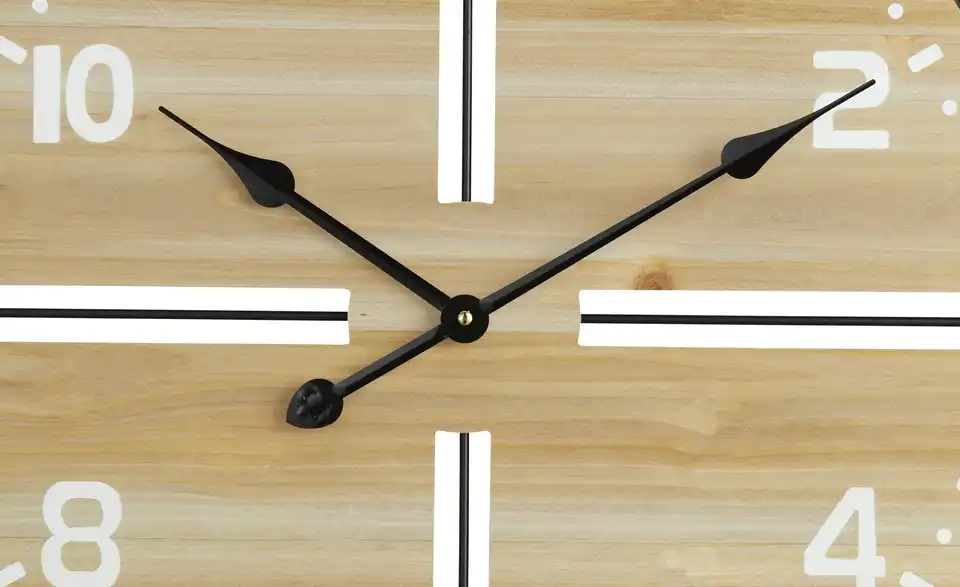 Wanduhr, Detailansicht