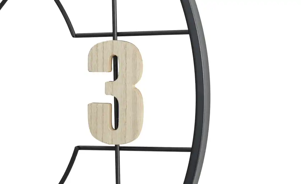 Wanduhr, Detailansicht