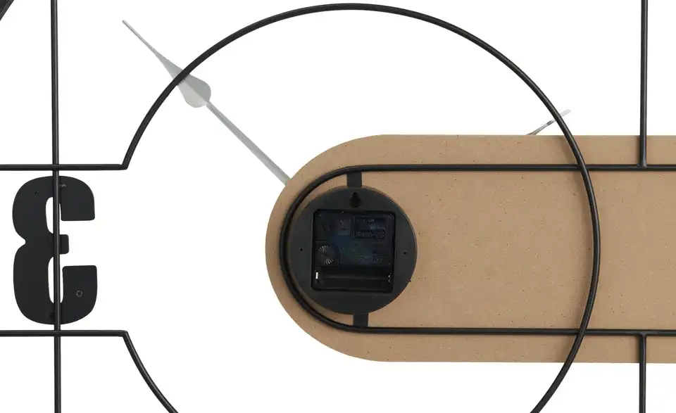 Wanduhr, Detailansicht