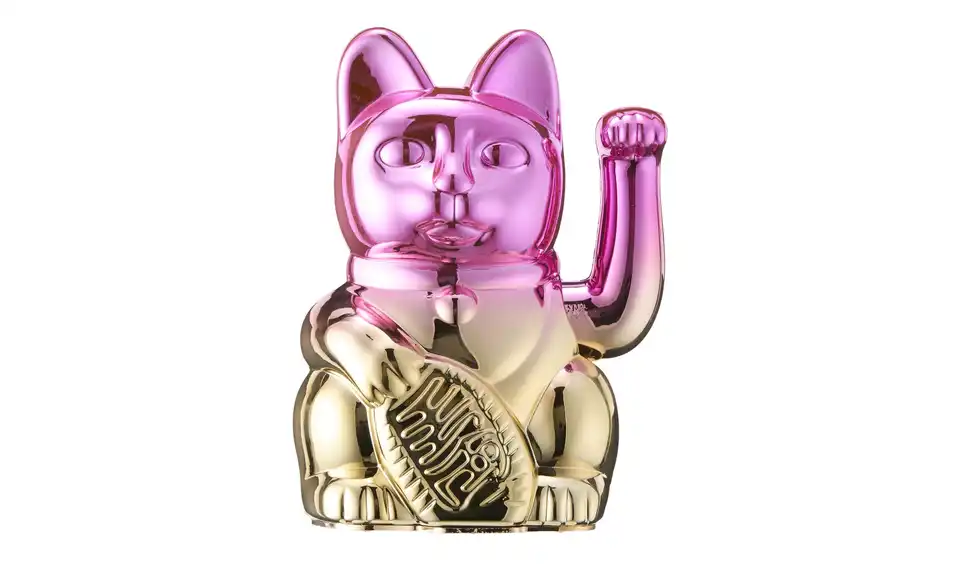 Winkekatze, Frontansicht