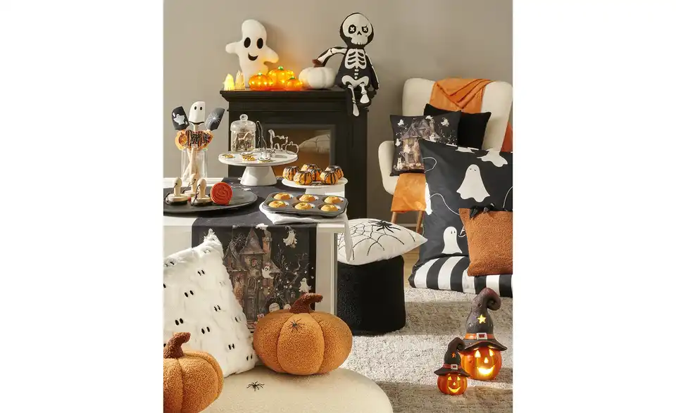 LED Kürbis, 3er Set, in Wohnsituation