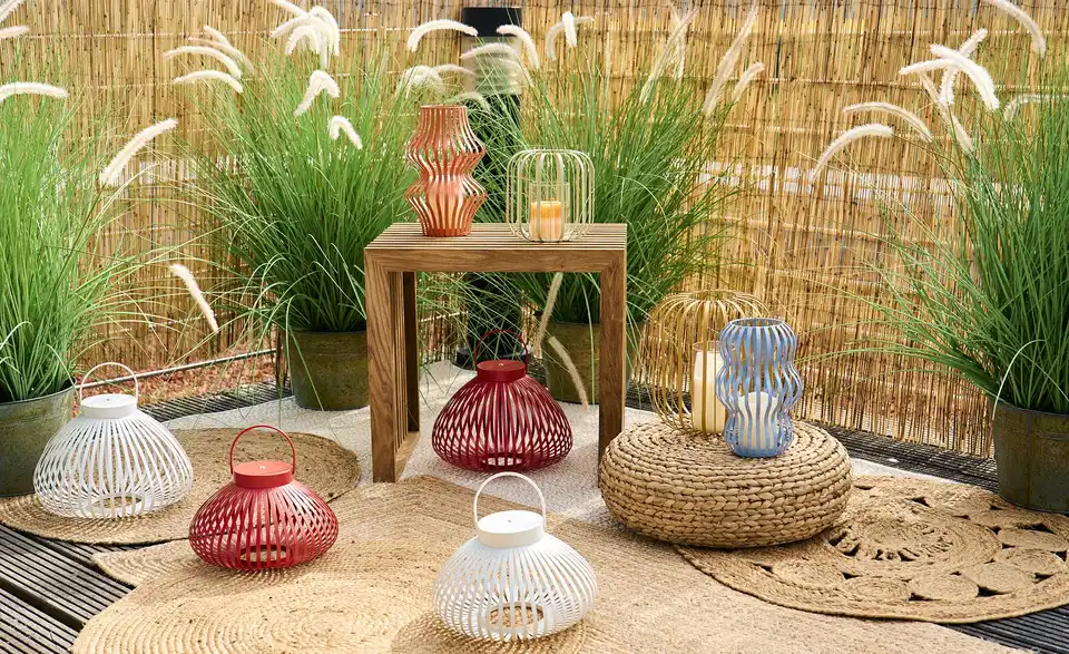 HOME STORY LED Laterne, in Wohnsituation