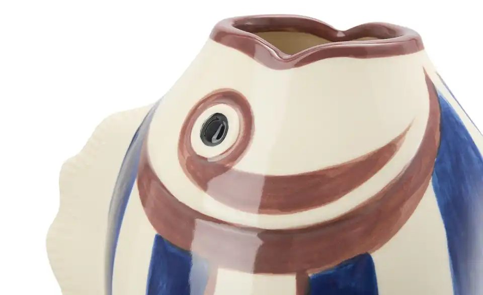 Vase Fisch, Detailansicht