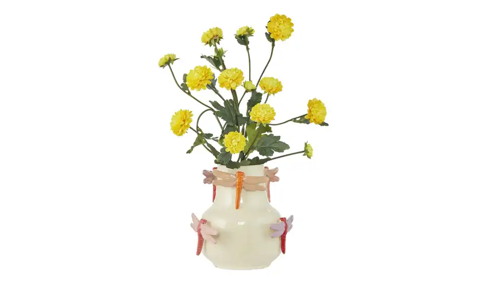 Vase Libelle, in Wohnsituation