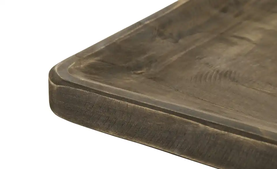 Holz Tablett, Detailansicht