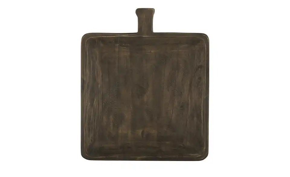 Holz Tablett, Draufsicht