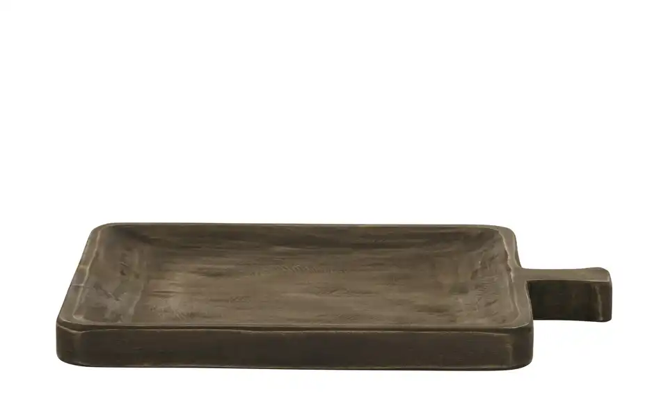 Holz Tablett, Frontansicht