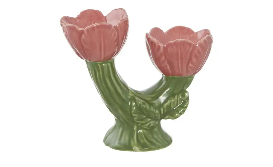 HOME STORY Kerzenhalter Blüte, Frontansicht