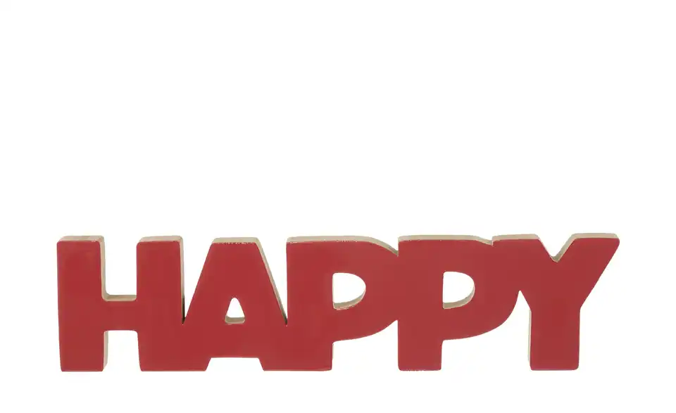 HOME STORY Deko Objekt Happy, Frontansicht