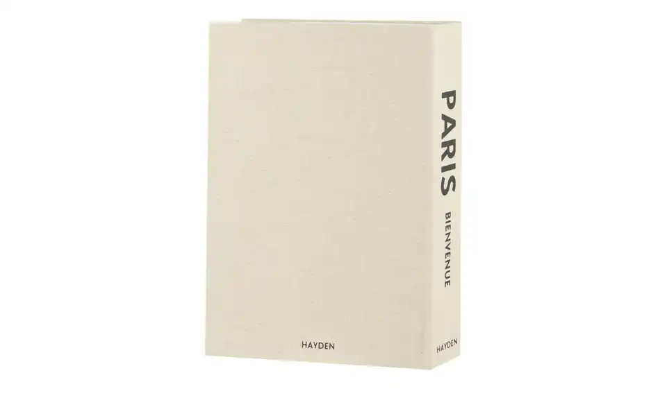 Deko Buch, Rückansicht