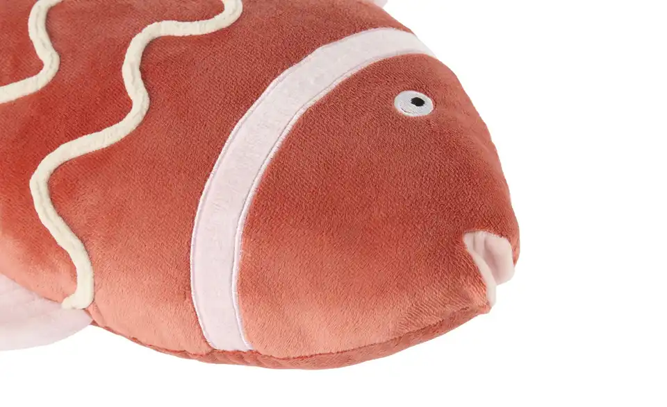 Dekokissen Fisch, Detailansicht