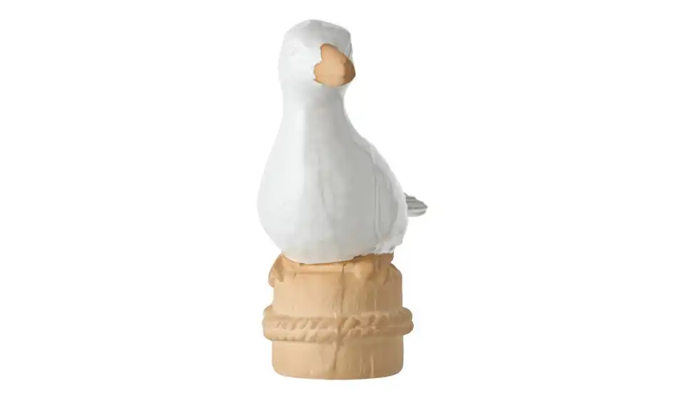 Deko Möwe, Frontansicht
