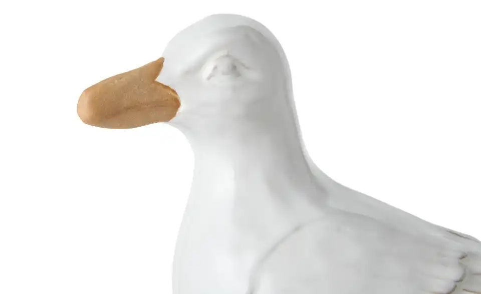 Deko Möwe, Detailansicht