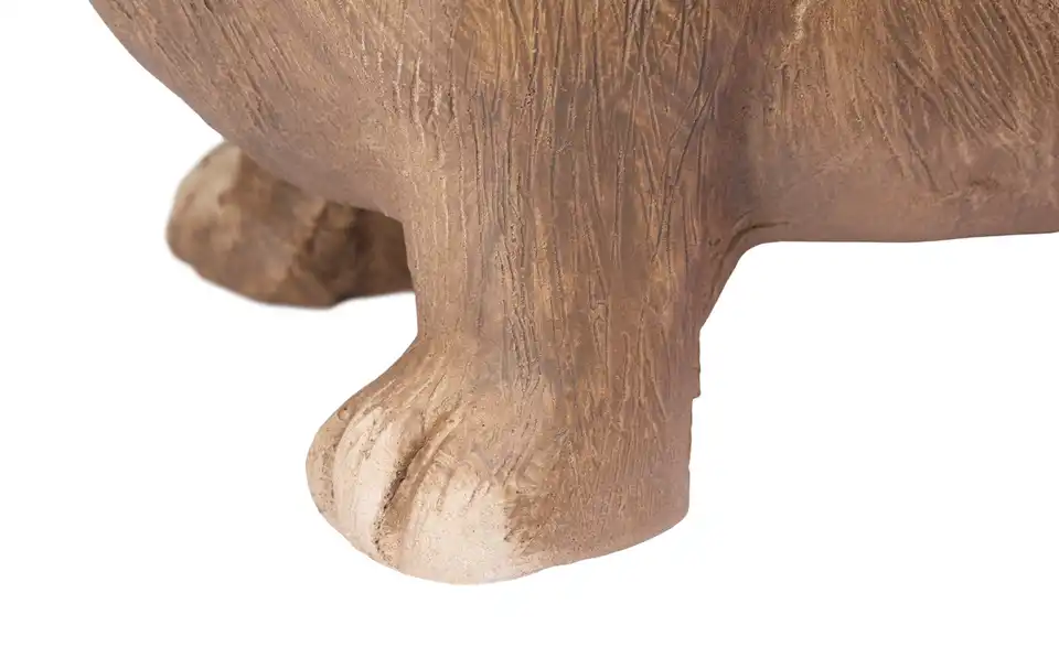 Dekofigur Hund, Detailansicht