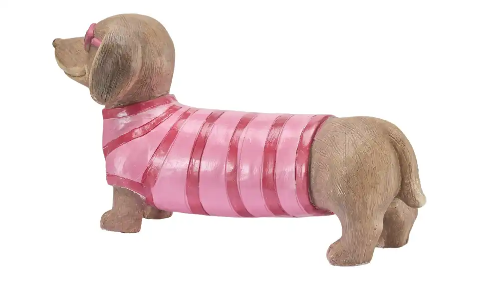 Dekofigur Hund, Rückansicht