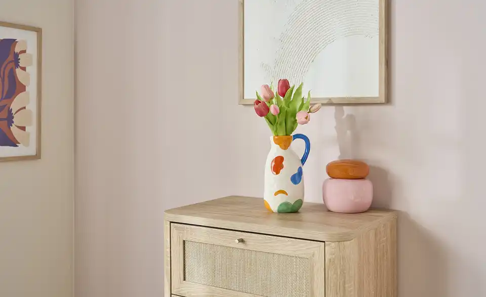 Vase, in Wohnsituation