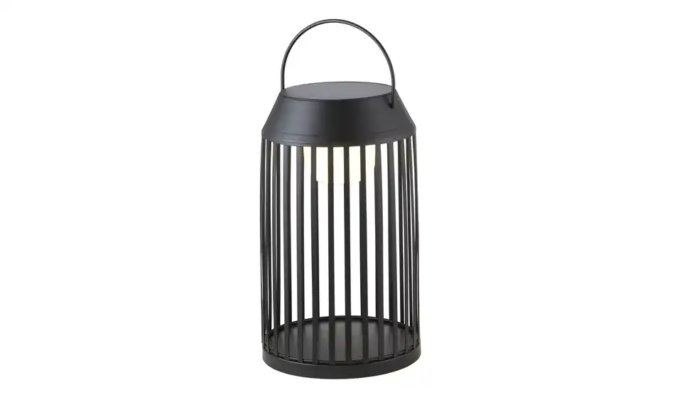 HOME STORY LED Solarlaterne, Beleuchtet