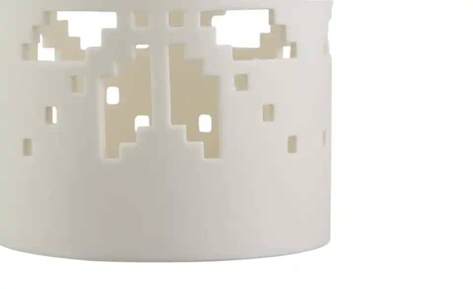 HOME STORY Windlicht Schneeflocke, Detailansicht