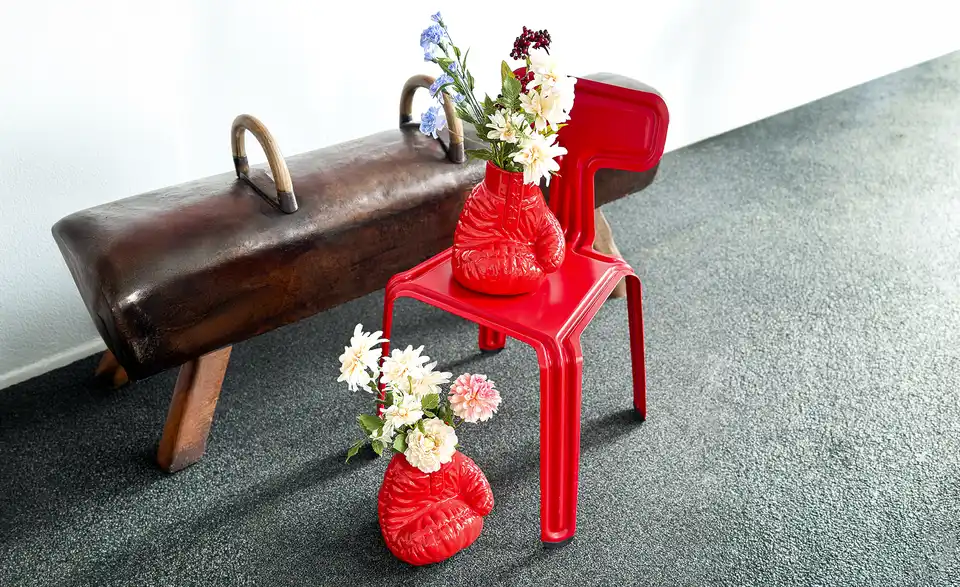 DONKEY Vase Boxhandschuh, in Wohnsituation