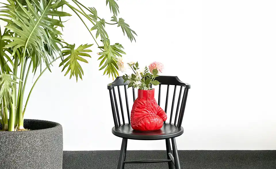 DONKEY Vase Boxhandschuh, in Wohnsituation