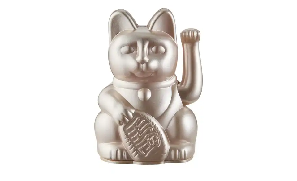 Winkekatze, Frontansicht