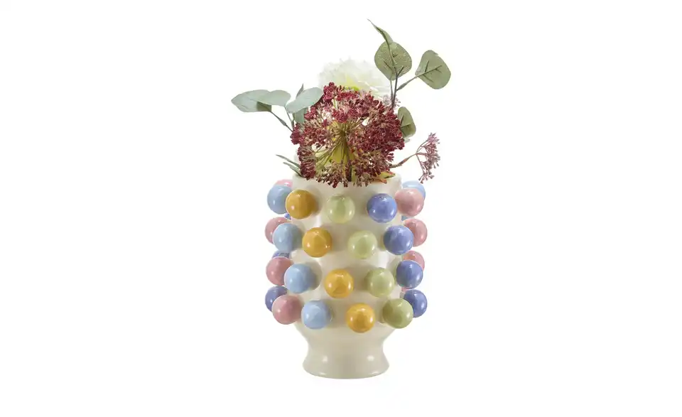 Vase mit Kugeln, Perspektive