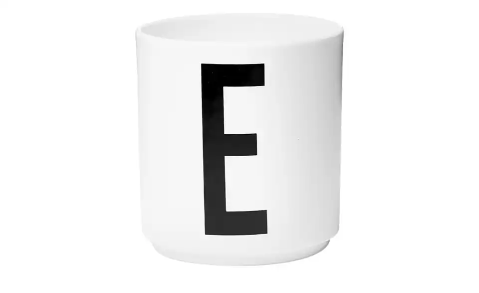 DESIGN LETTERS Buchstabenbecher, Frontansicht